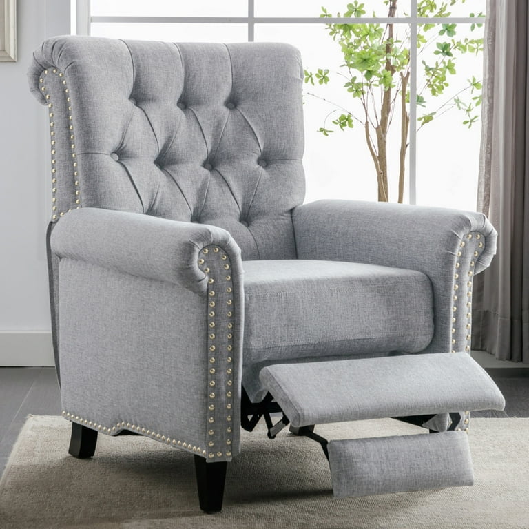 https://i5.walmartimages.com/seo/Gray-Pushback-Recliner-Chair-Linen-Tufted-Armchair-Push-Back-Rivet-Roll-Armrest-Single-Sofa-Accent-Chair-Living-Room-Bedroom-Home-Adjustable-Footrest_ee9b3ed5-9058-4621-906d-c4952a118411.af227d2572d6a99a0aeda46b25e26270.jpeg?odnHeight=768&odnWidth=768&odnBg=FFFFFF