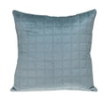 thumbnail image 1 of Gray Quilted Decorative Throw Pillow, 1 of 5