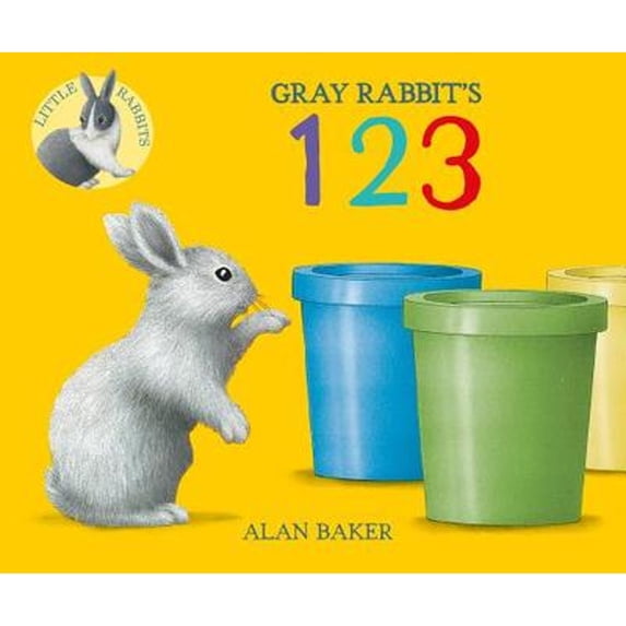 Pre-Owned Gray Rabbit's 123 (Board book) 075347364X 9780753473641