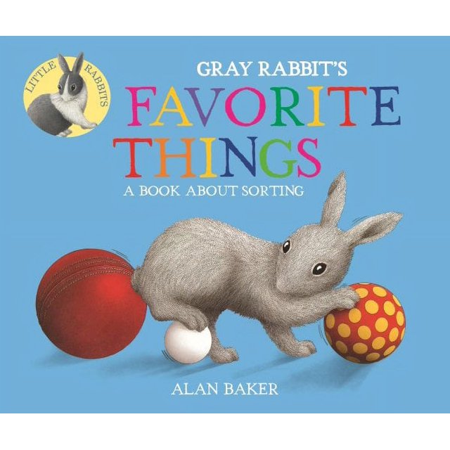 Gray Rabbits Favorite Things A Book Abou (Board Book) - Walmart.com