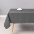 thumbnail image 1 of Gray Rectangle Tablecloth Wrinkle Resistant Washable Fabric Table Cloth for Dining,Kitchen, Parties Weddings and Outdoor Use 60 Inch by 84 Inch, 1 of 6