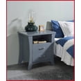 thumbnail image 1 of Gray Rectangular Composite Wood Coffee Table with 2 Drawers & Open Storage, Space-Saving for Small Living Rooms, 1 of 8