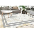 thumbnail image 1 of Gray Rugs, Flat Rug, Soft Tones Rug, Modern Rugs, Minimal Rug, Indoor Rug, Custom Rug, Non-Slip Carpet, Nursery Rug, Gift For The Home, 2.6'x4' - 80x120 cm, 1 of 4