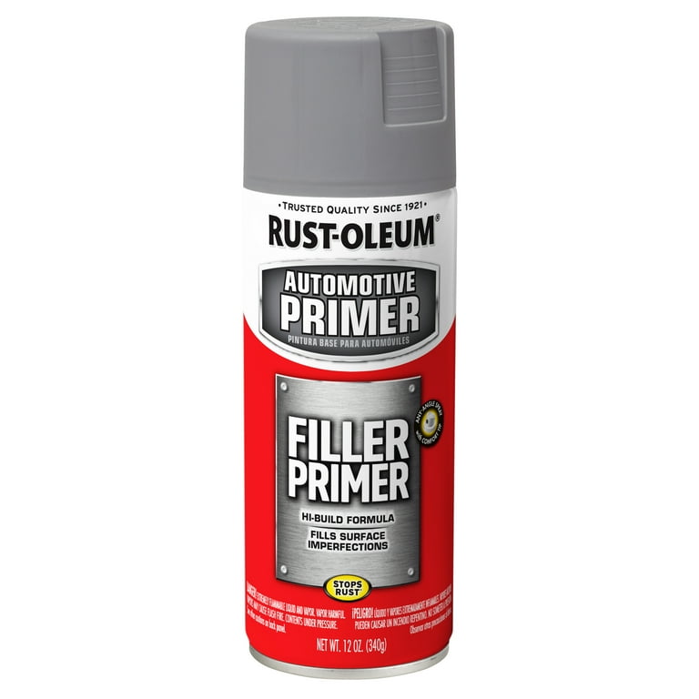 Free Shipping! Gray, Rust-Oleum Automotive Filler Primer Spray