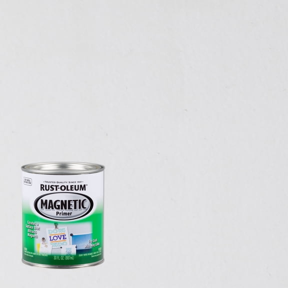 2 Pack, Black, Rust-Oleum Specialty Magnetic Primer- Quart
