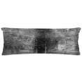 thumbnail image 1 of Gray Satin Pillowcase for Hair and Skin with Zipper, Soft Breathable Cooling Silk Pillow Cases, Retro Oil Painting Modern Abstract Art Aesthetics Body Pillow Covers Bed Pillows 20"x54", 1 of 6