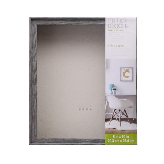 Studio Decor Gray Shadow Box