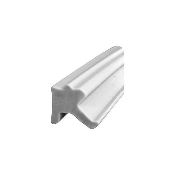 Gray Shower Door Replacement Press-in Glazing Vinyl 11/32" x 1/2" - 18 ft Roll