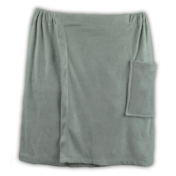 Gray Shower Wrap Mens