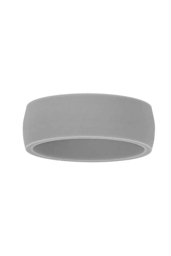 Gray Silicone Band Gents 7mm