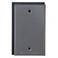 thumbnail image 1 of Gray Single Gang Blank Switch Plate Cover, 1 of 1