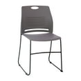 thumbnail image 1 of Gray Sled Base Stack Chair, 1 of 4