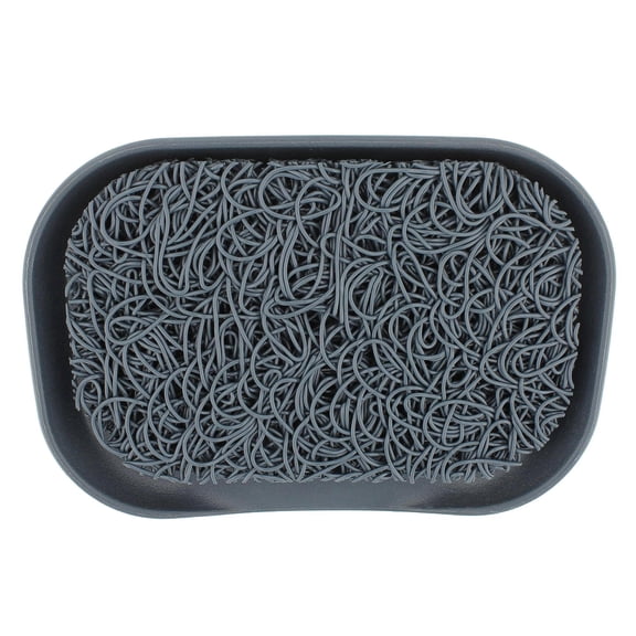 Soap Lift by Sealark Enterprises Gray Biodegradable Corn-Based Bioplastic Soap Dish Tray Set