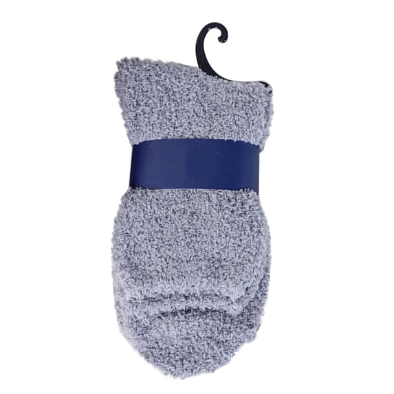 Gray Socks Autumn Winter Solid Plush Warm Coral Plush Home Socks Carpet Socks Sleep Socks