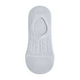 thumbnail image 1 of Gray Socks No Show Socks for Women Cotton Mesh Ventilating Liner Socks No Slip Low Cut Socks for Sneakers, 1 of 3