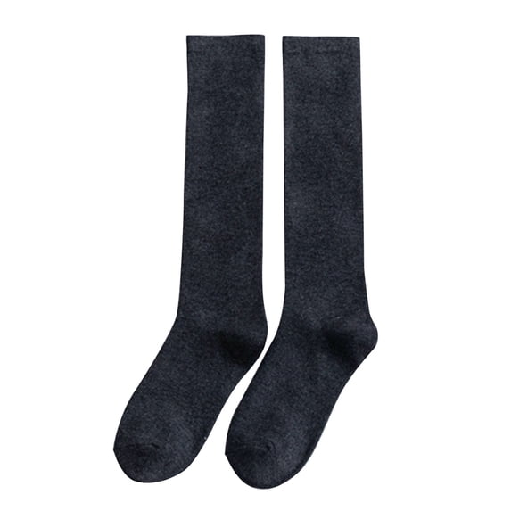 Gray Socks Warm Christmas Fashion Windproof Printing Mid Tube Socks Long Tube Cotton