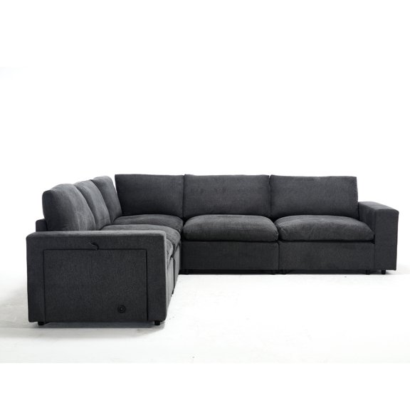 Gray Soft Fabric | Infinite Layout Possibilities for Primary Space | Reliable Weight Support per Seat
