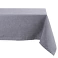 thumbnail image 1 of DII Gray Solid Chambray Tablecloth, 1 of 3