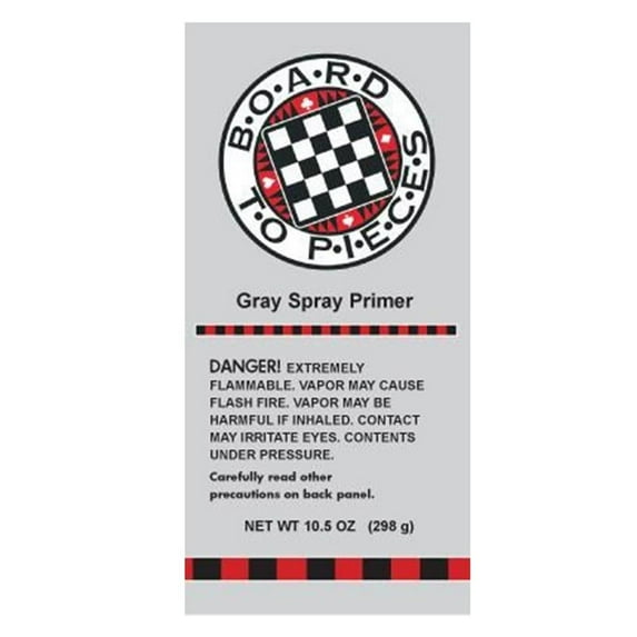Board to Pieces - Gray Spray Primer - Miniatures Paints