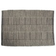 thumbnail image 1 of Gray Squares Recycled Yarn Rug 2X3 Ft, 1 of 1