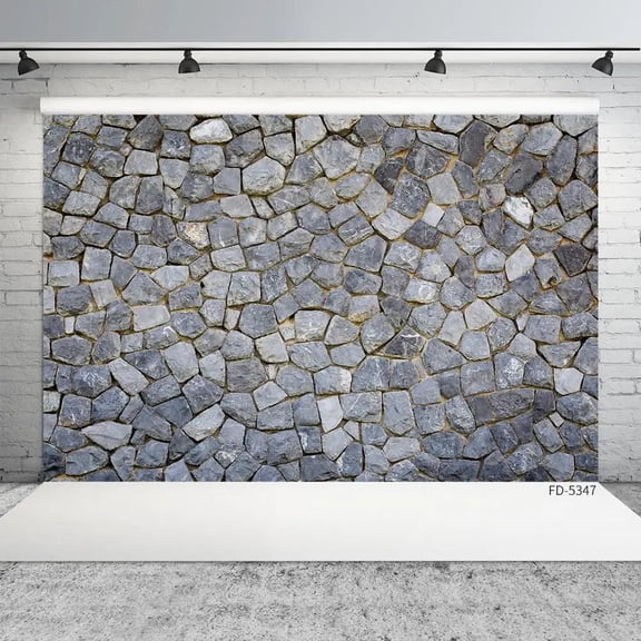 Gray St Brick Wall Pattern Backdrop Party Baby Child Portrait Photography Background Photographic Photocall Photo Studio Prop