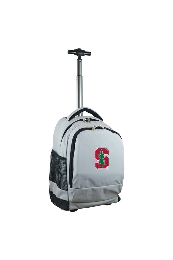Gray Stanford Cardinal 19'' Premium Wheeled Backpack