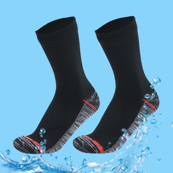 Gray Stockings Men's Outdoor Wading Sports Diving Mid Tube Socks