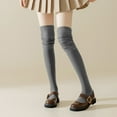thumbnail image 1 of Gray Stockings Warm Christmas Fashion Windproof Printing Mid Tube Socks Long Tube Cotton, 1 of 6