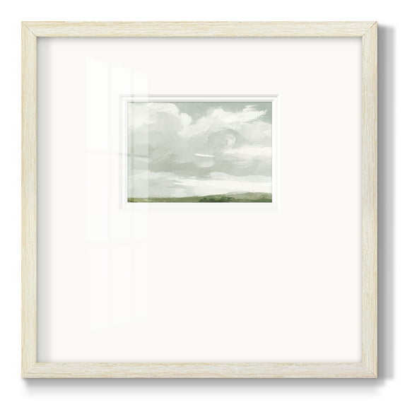 Gray Stone Sky IIIPremium Framed Print