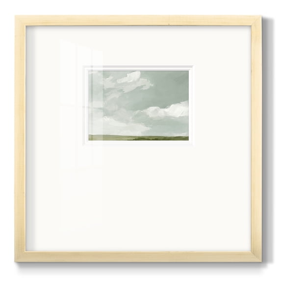 Gray Stone Sky IIPremium Framed Print