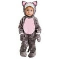 thumbnail image 1 of Gray Stripe Kitten Baby Halloween Costume, 1 of 2