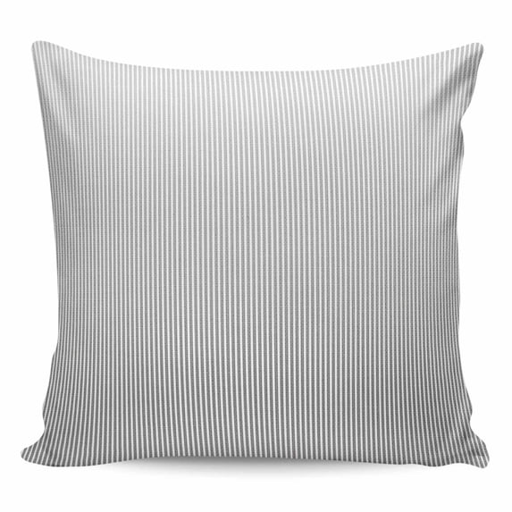 Gray Striped Pillow Covers 26x26 Inch Decorative Throw Pillow Cover, Modern Minimalist Vertical Stripes Lines Sofa Pillowcases Accent Cushion Case Home Decor Bedroom Living Room