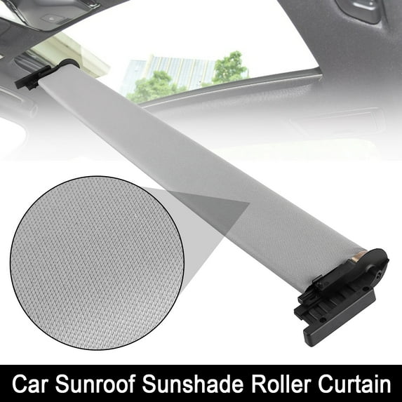 Gray Sunshade Sunroof Curtain Cover for 2010-2017 BMW 550i 535i GTX Drive 3.0L 4.4L