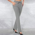 thumbnail image 1 of Gray Sweatpants Women, Women's Pants, Womens Flare Leggings With Pockets Yoga Pants High Waisted Bottoms Comfy Workout Business Trousers 2024, M, 1 of 7