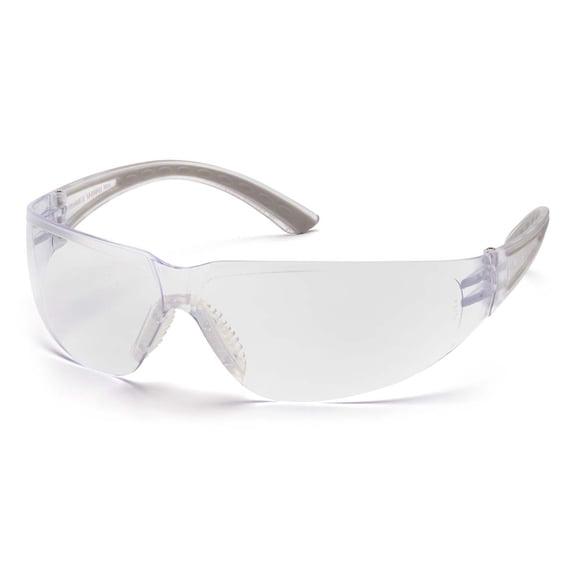 Gray Temples/Clear Lens
