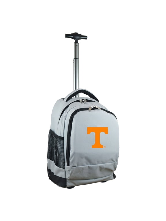 Gray Tennessee Volunteers 19'' Premium Wheeled Backpack