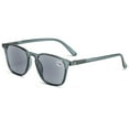 thumbnail image 1 of Gray Tinted Reading Glasses Rectangle Sunglasses Anti-Blue Light Blocking, 1 of 4