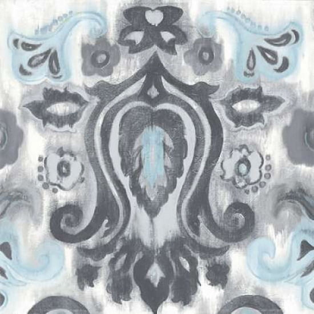 Gray Transitions with Border I Canvas Art - Patricia Pinto (24 x 24)