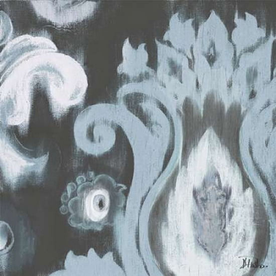Gray Transitions with Border II Canvas Art - Patricia Pinto (24 x 24)