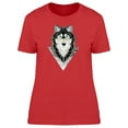 thumbnail image 1 of Gray Triangle Cool Tatoo T-Shirt Women -Image by Shutterstock, Female Medium, 1 of 2