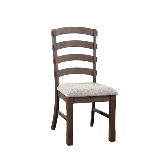 Gray Upholstered Dining Furniture | For Family Dinners | Sturdy Pedestals & Drawer | Meets Comfort & Storage