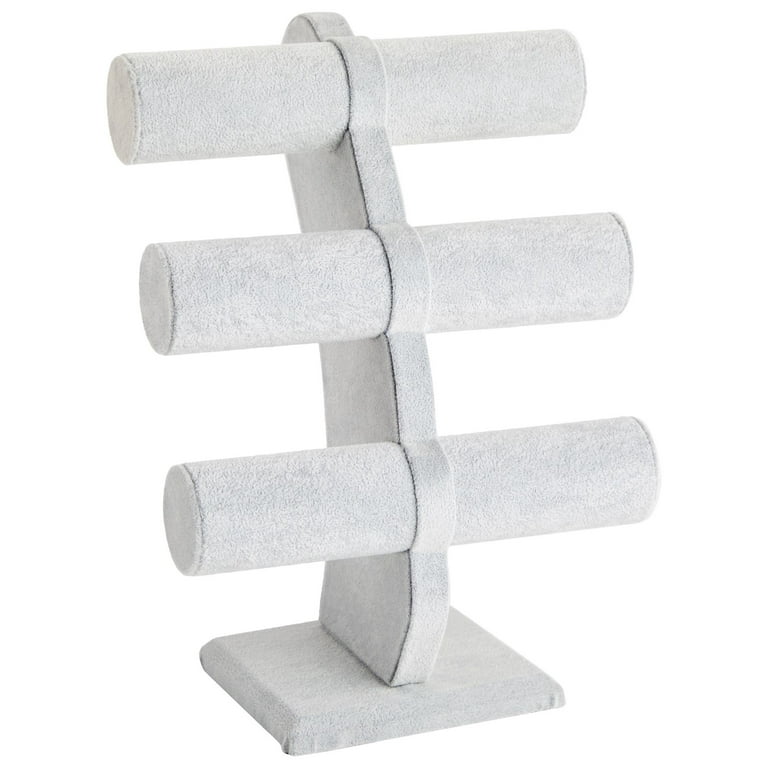 Metal Wall Mounted Bracelet Display Stand, Outer Material: Velvet