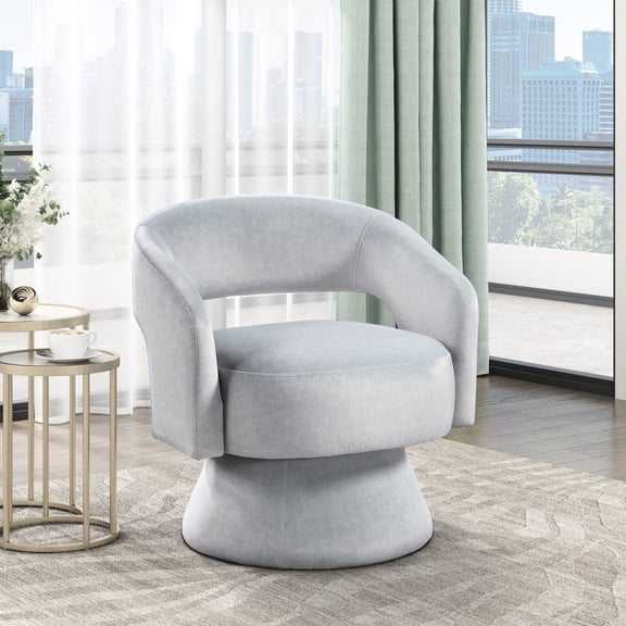 Gray Velvet Look / Modern Home Environment / Elegant Addition