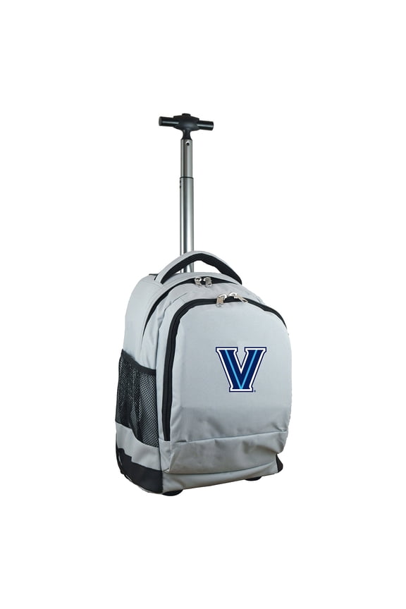 Gray Villanova Wildcats 19'' Premium Wheeled Backpack