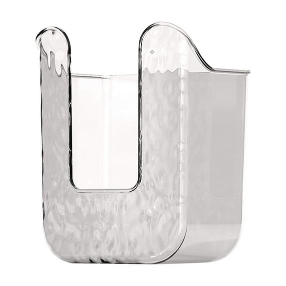 Gray Wall-Mounted Wet Wipes Dispenser, Tissue Box - Wall-Mounted Design With Easy Installation, Space-Saving Hanging Storage, Dust-Proof - For Home Bathroom, Kitchen, Bedroom,