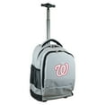 thumbnail image 1 of Gray Washington Nationals 19'' Premium Wheeled Backpack, 1 of 6