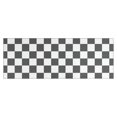 thumbnail image 1 of Gray and White Checkerboard Checkered Pattern Kitchen Rug Mat,Kitchen Runner Rugs Non Skid Washable,Decorative Kitchen Floor Mats for Kitchen,Sink,Laundry,17"X47", 1 of 5