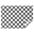 thumbnail image 1 of Gray and White Checkerboard Checkered Pattern Rectangle Tablecloth 60"x84",Waterproof Polyester Rectangle Table Cloth, Wipeable Spillproof Polyester Tablecloth for Dining, Camping, Indoor and Outdoor, 1 of 5