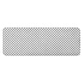 thumbnail image 1 of Gray White Checkered Pattern Kitchen Rug Mat,Kitchen Runner Rugs Non Skid Washable,Decorative Kitchen Floor Mats for Kitchen,Sink,Laundry,17"x47.2", 1 of 7