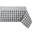 thumbnail image 1 of Gray-White Checkers Tablecloth 52x52, 1 of 3
